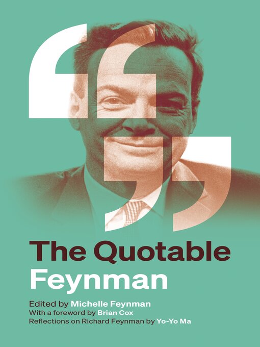 Title details for The Quotable Feynman by Richard P. Feynman - Wait list